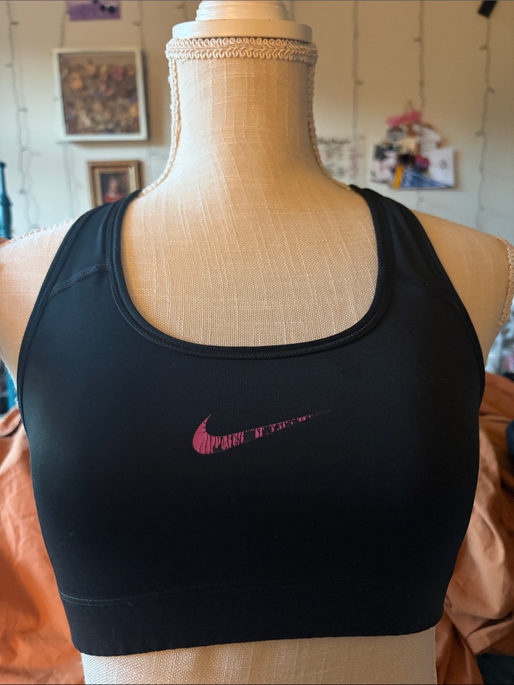 Nike Black Sports Bra Dri Fit